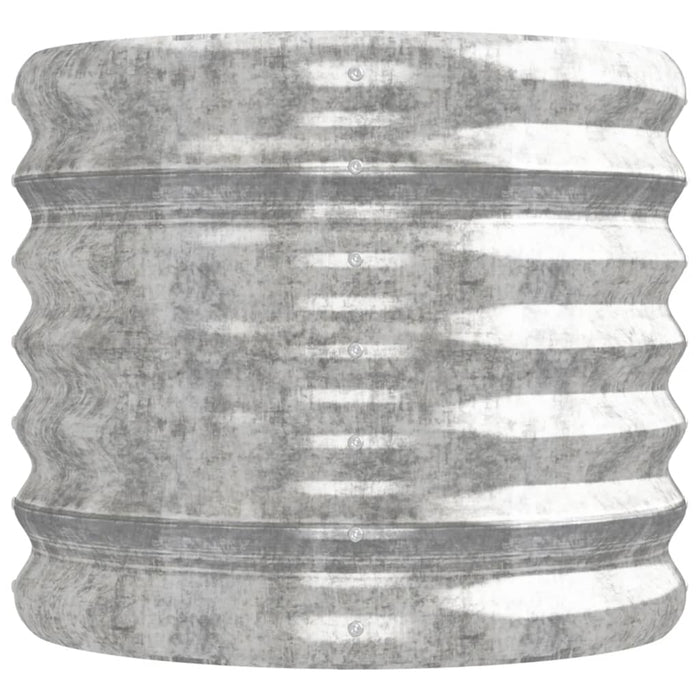 Strat înălțat grădină 224x40x36 cm oțel galvanizat WALTI