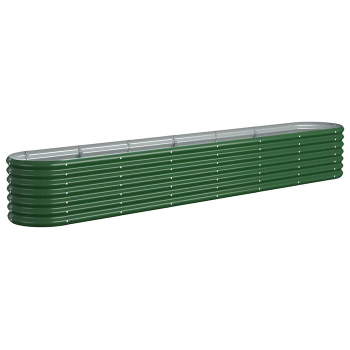 Strat înălțat grădină 260x40x36 cm oțel galvanizat WALTI