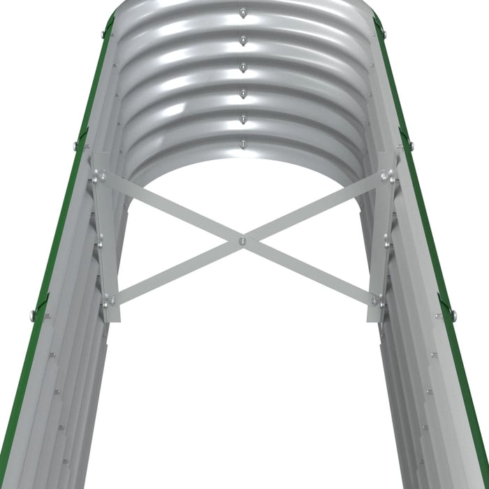 Strat înălțat grădină 260x40x36 cm oțel galvanizat WALTI