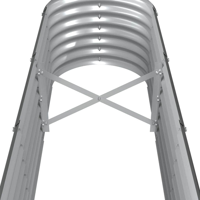 Strat înălțat grădină 260x40x36 cm oțel galvanizat WALTI