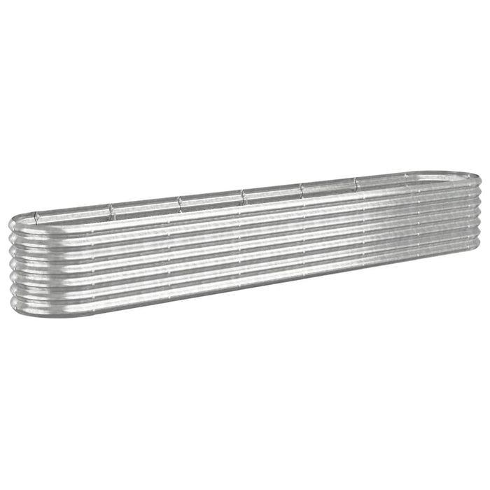 Strat înălțat grădină 260x40x36 cm oțel galvanizat WALTI