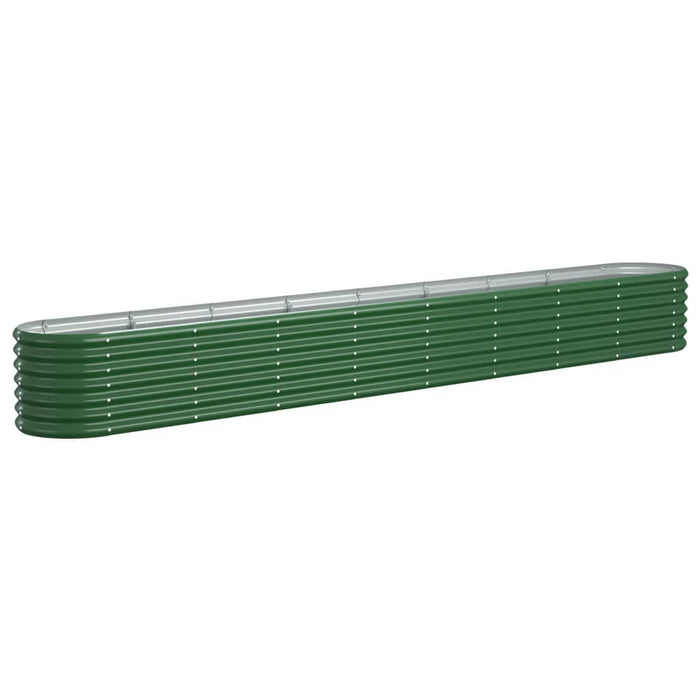 Strat înălțat grădină 332x40x36 cm oțel galvanizat WALTI