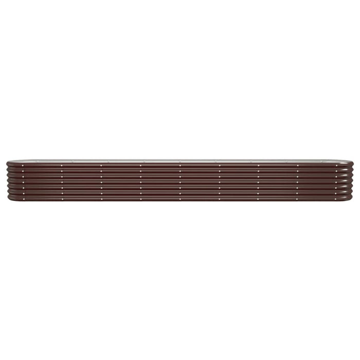 Strat înălțat grădină 332x40x36 cm oțel galvanizat WALTI