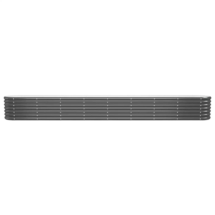 Strat înălțat grădină 332x40x36 cm oțel galvanizat WALTI