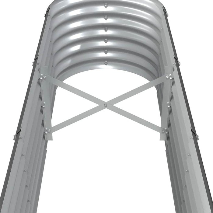 Strat înălțat grădină 332x40x36 cm oțel galvanizat WALTI