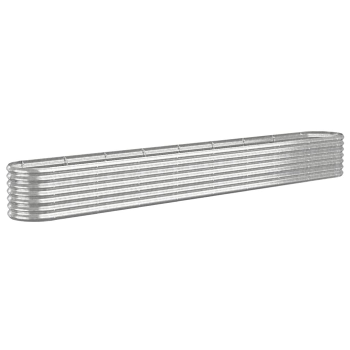 Strat înălțat grădină 332x40x36 cm oțel galvanizat WALTI