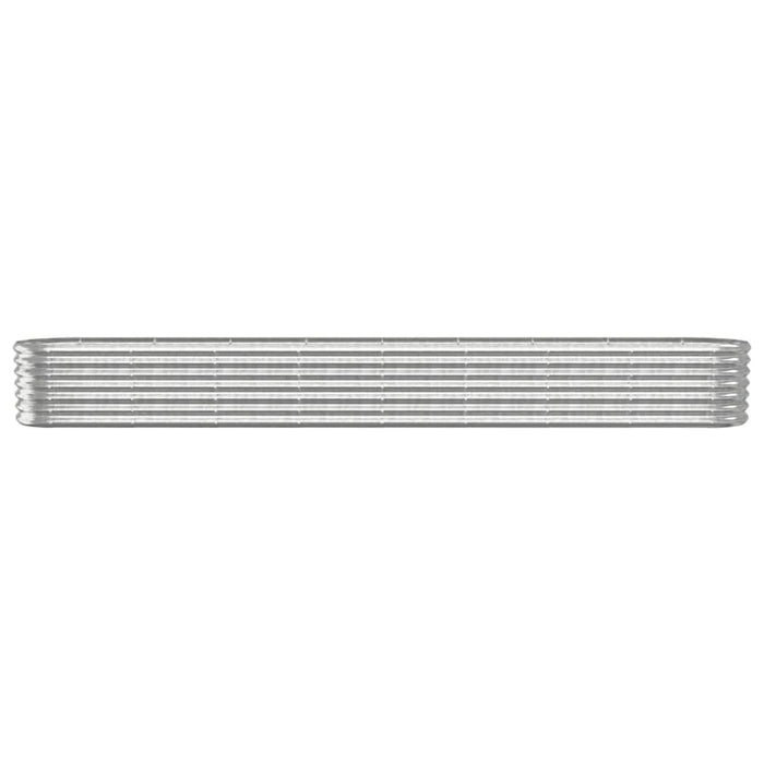 Strat înălțat grădină 332x40x36 cm oțel galvanizat WALTI
