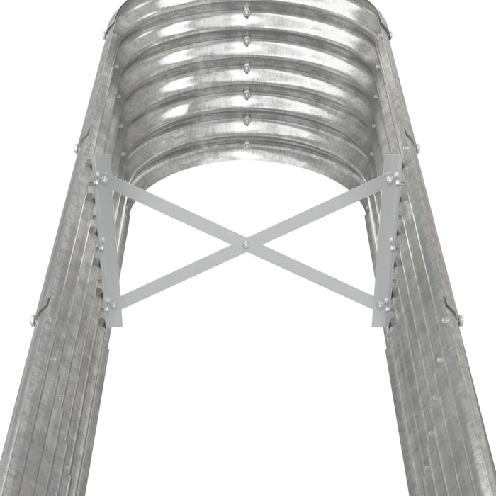 Strat înălțat grădină 332x40x36 cm oțel galvanizat WALTI
