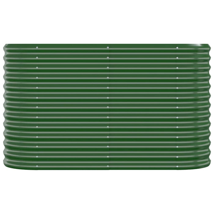 Strat înălțat grădină 114x40x68 cm oțel galvanizat WALTI