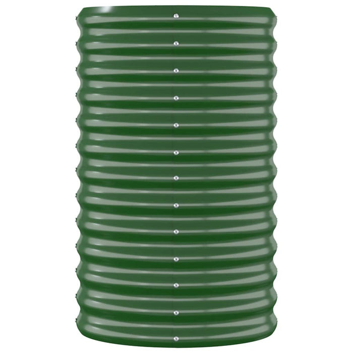 Strat înălțat grădină 114x40x68 cm oțel galvanizat WALTI