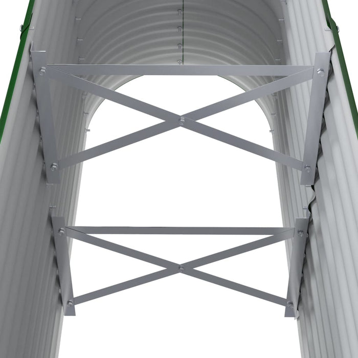 Strat înălțat grădină 114x40x68 cm oțel galvanizat WALTI