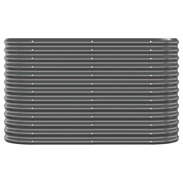 Strat înălțat grădină 114x40x68 cm oțel galvanizat WALTI