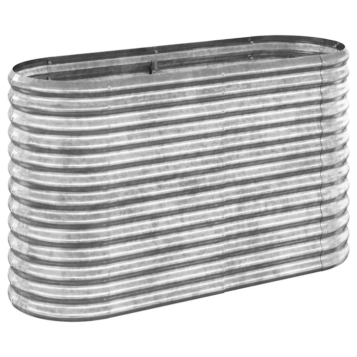 Strat înălțat grădină 114x40x68 cm oțel galvanizat WALTI