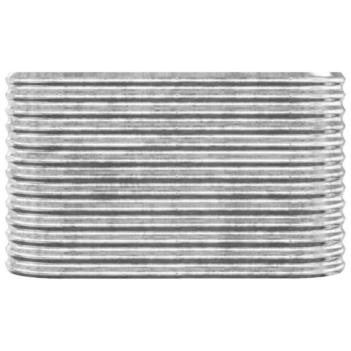 Strat înălțat grădină 114x40x68 cm oțel galvanizat WALTI