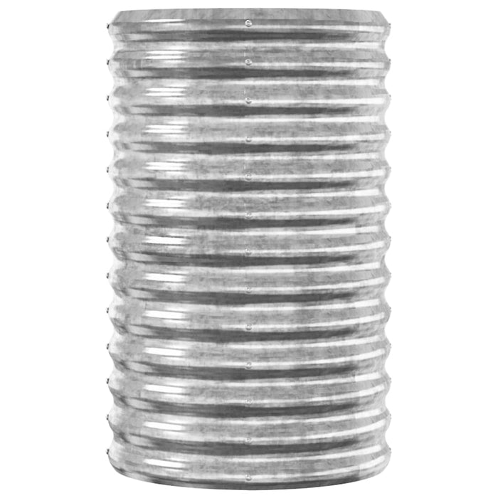 Strat înălțat grădină 114x40x68 cm oțel galvanizat WALTI