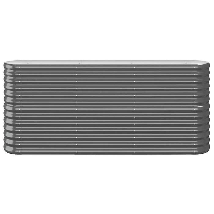 Strat înălțat grădină 152x40x68 cm oțel galvanizat WALTI
