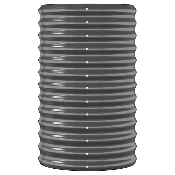 Strat înălțat grădină 152x40x68 cm oțel galvanizat WALTI