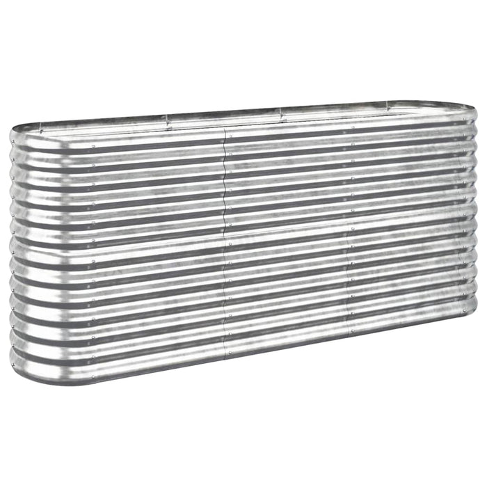 Strat înălțat grădină 152x40x68 cm oțel galvanizat WALTI