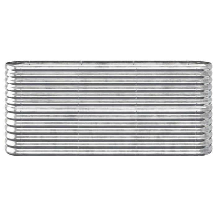 Strat înălțat grădină 152x40x68 cm oțel galvanizat WALTI