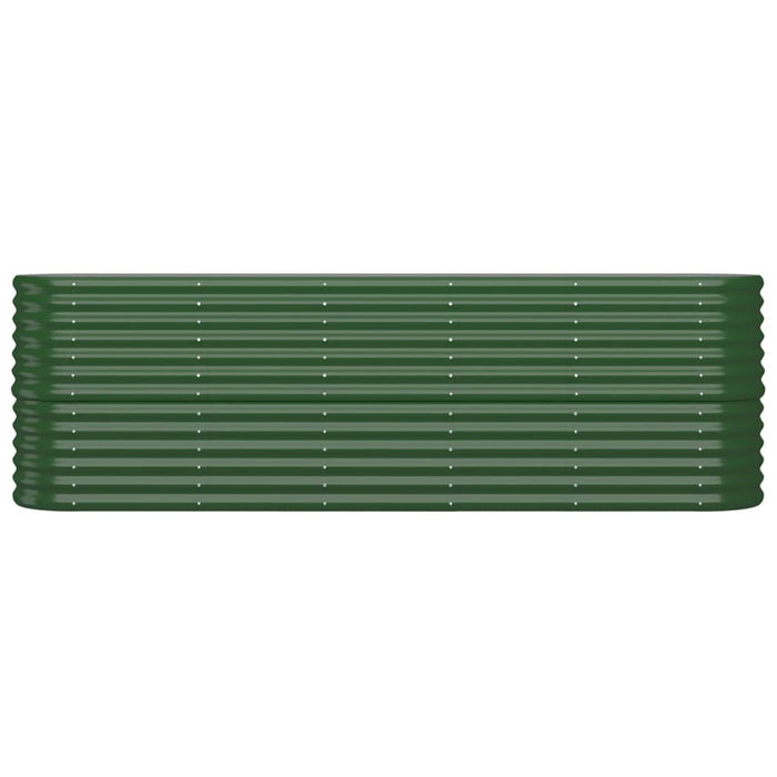 Strat înălțat grădină 224x40x68 cm oțel galvanizat WALTI