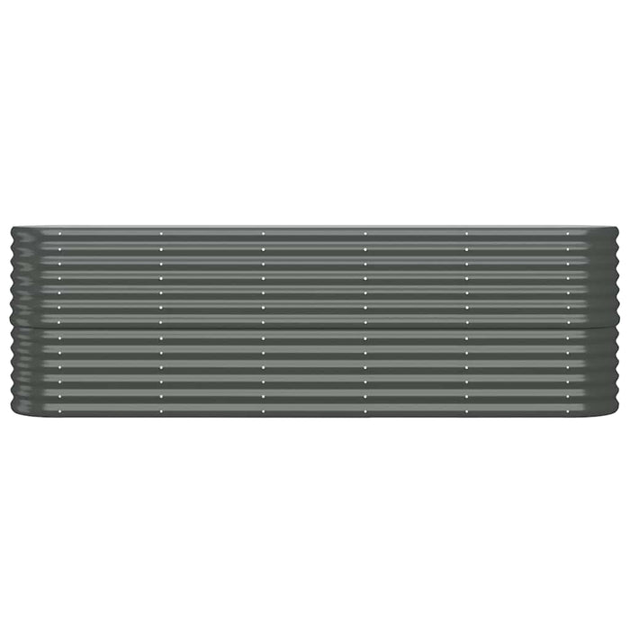 Strat înălțat grădină 224x40x68 cm oțel galvanizat WALTI