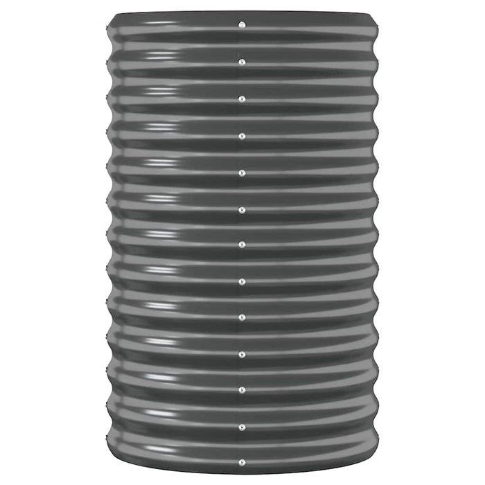 Strat înălțat grădină 224x40x68 cm oțel galvanizat WALTI