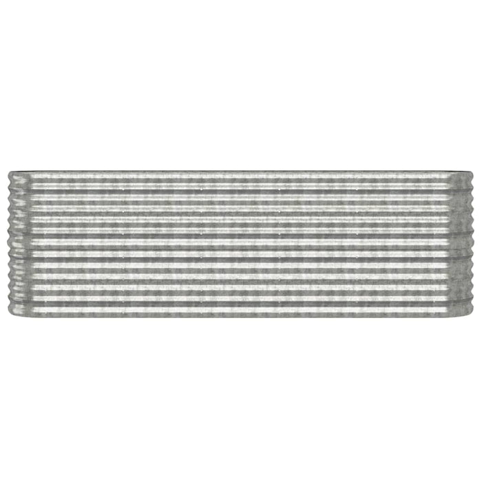 Strat înălțat grădină 224x40x68 cm oțel galvanizat WALTI