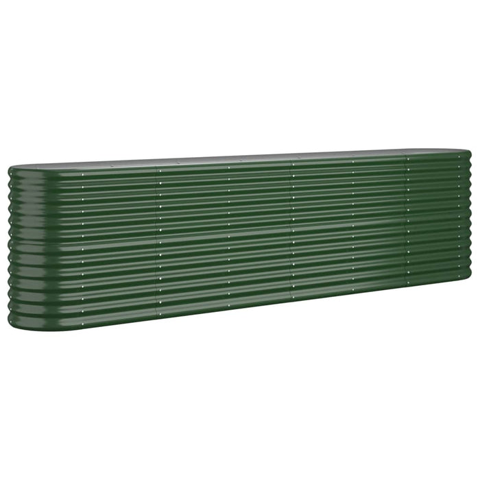 Strat înălțat grădină 260x40x68 cm oțel galvanizat WALTI