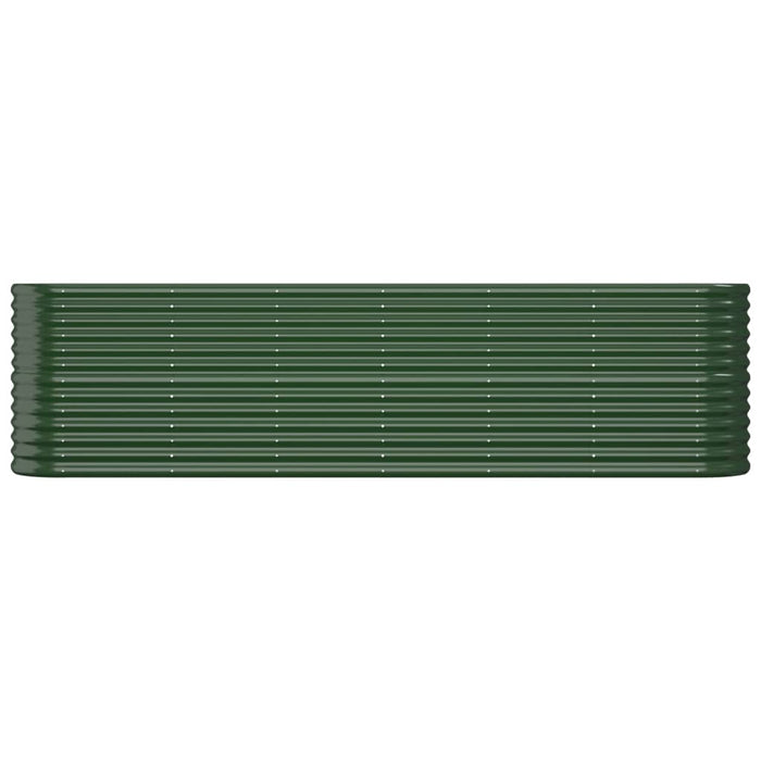 Strat înălțat grădină 260x40x68 cm oțel galvanizat WALTI