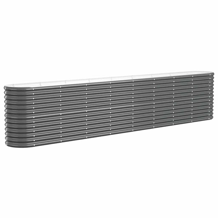 Strat înălțat grădină 332x40x68 cm oțel galvanizat WALTI
