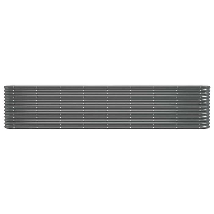 Strat înălțat grădină 332x40x68 cm oțel galvanizat WALTI