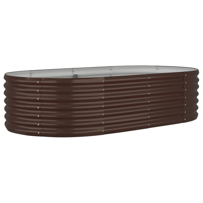 Strat înălțat grădină 152x80x36 cm oțel galvanizat WALTI