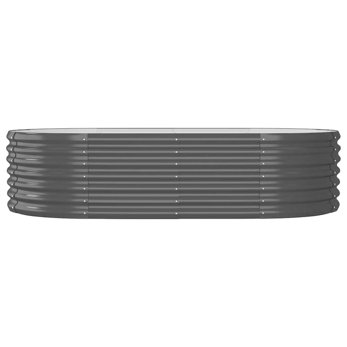 Strat înălțat grădină 152x80x36 cm oțel galvanizat WALTI