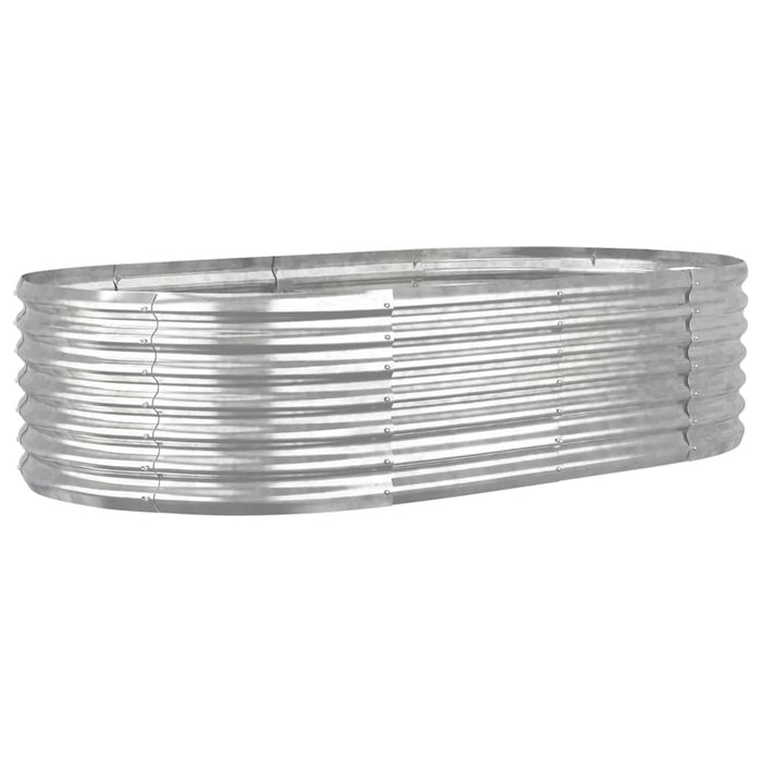 Strat înălțat grădină 152x80x36 cm oțel galvanizat WALTI