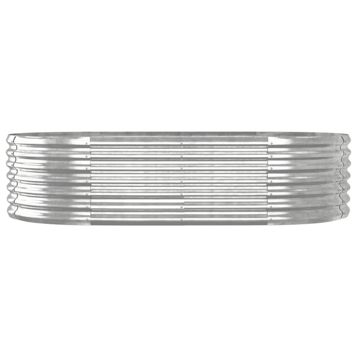 Strat înălțat grădină 152x80x36 cm oțel galvanizat WALTI