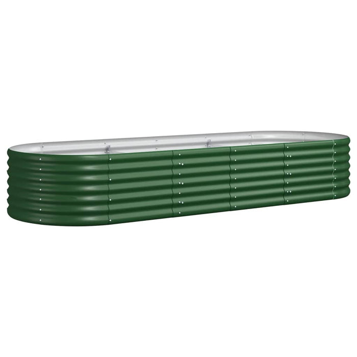 Strat înălțat grădină 224x80x36 cm oțel galvanizat WALTI