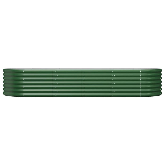 Strat înălțat grădină 224x80x36 cm oțel galvanizat WALTI