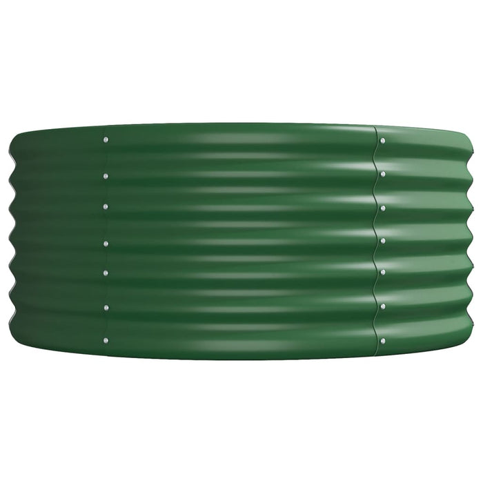 Strat înălțat grădină 224x80x36 cm oțel galvanizat WALTI