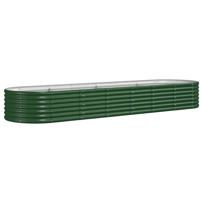 Strat înălțat grădină 296x80x36 cm oțel galvanizat WALTI