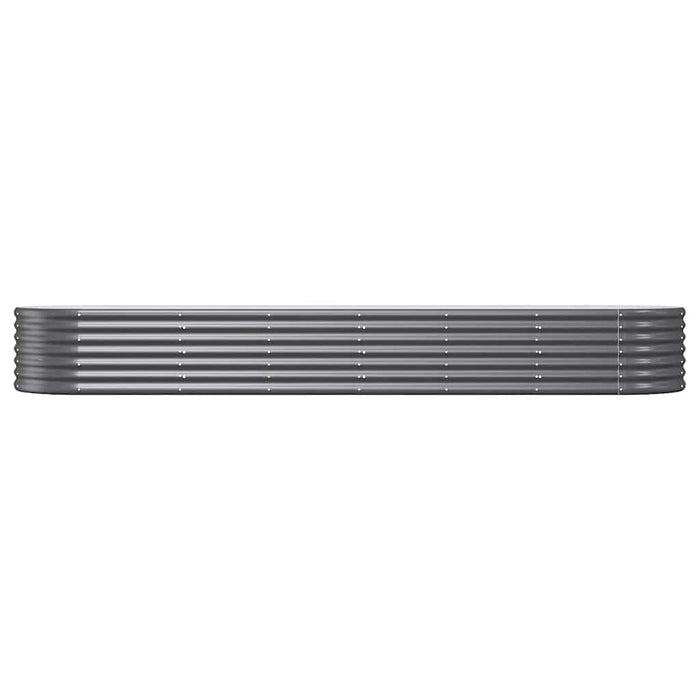 Strat înălțat grădină 296x80x36 cm oțel galvanizat WALTI