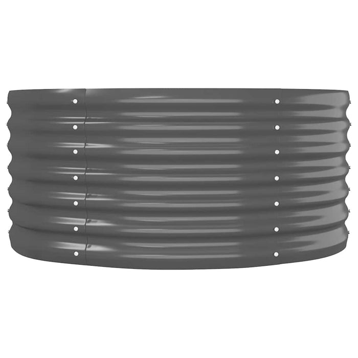 Strat înălțat grădină 296x80x36 cm oțel galvanizat WALTI
