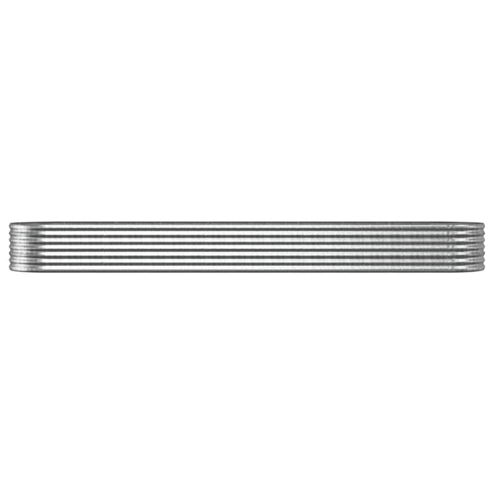 Strat înălțat grădină 368x80x36 cm oțel galvanizat WALTI