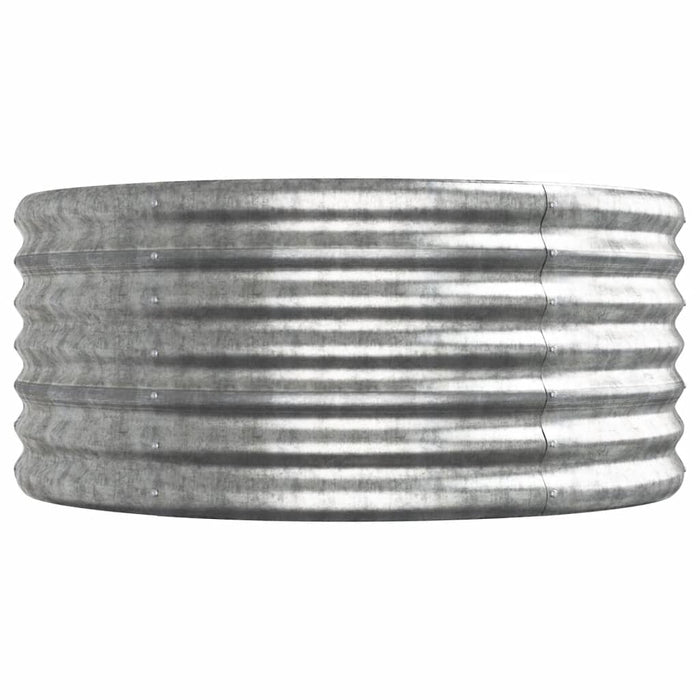 Strat înălțat grădină 368x80x36 cm oțel galvanizat WALTI