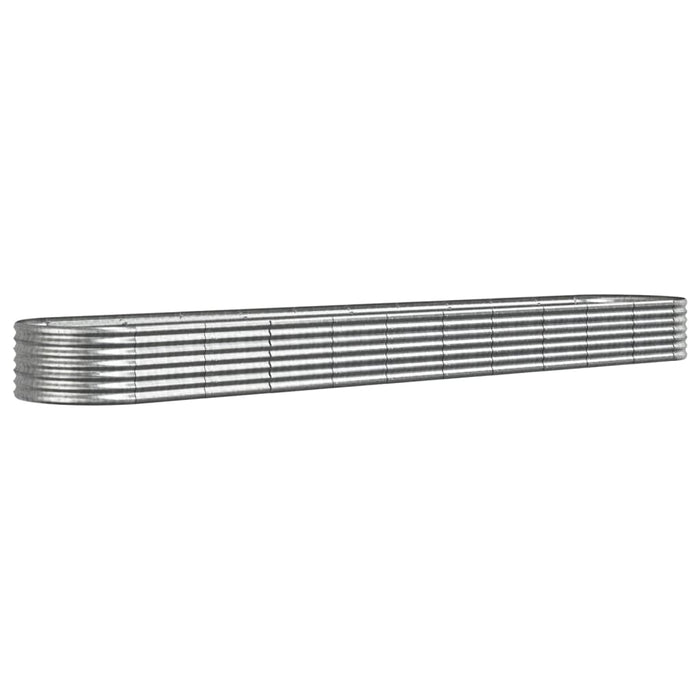 Strat înălțat grădină 440x80x36 cm oțel galvanizat WALTI