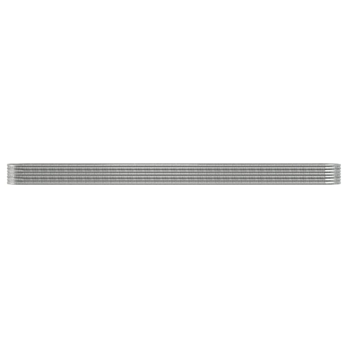 Strat înălțat grădină 440x80x36 cm oțel galvanizat WALTI