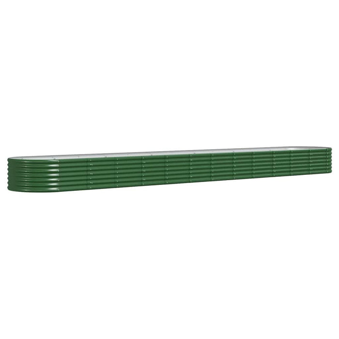 Strat înălțat grădină 512x80x36 cm oțel galvanizat WALTI