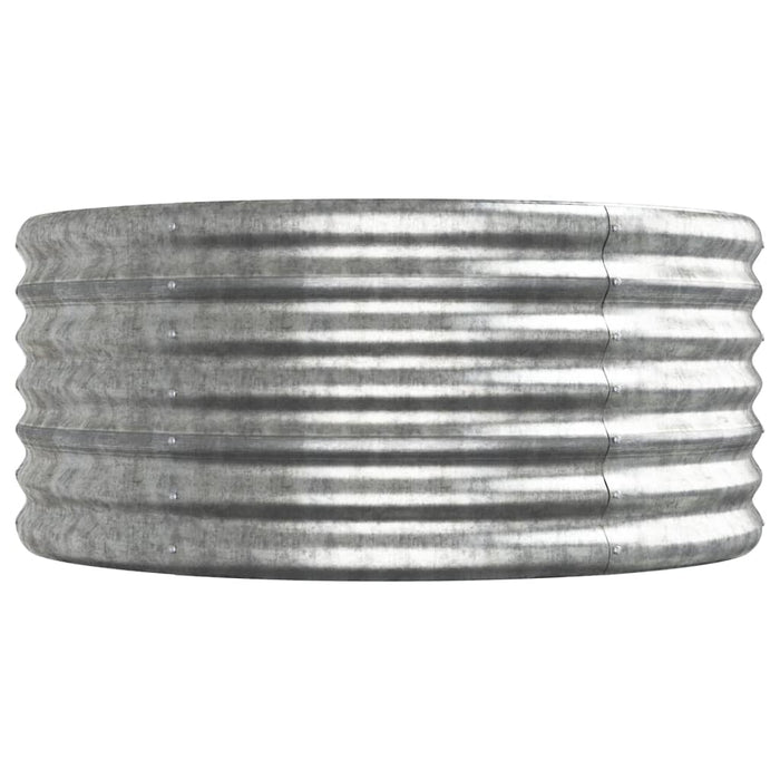 Strat înălțat grădină 512x80x36 cm oțel galvanizat WALTI