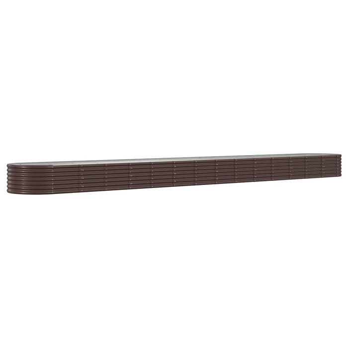 Strat înălțat grădină 620x80x36 cm oțel galvanizat WALTI