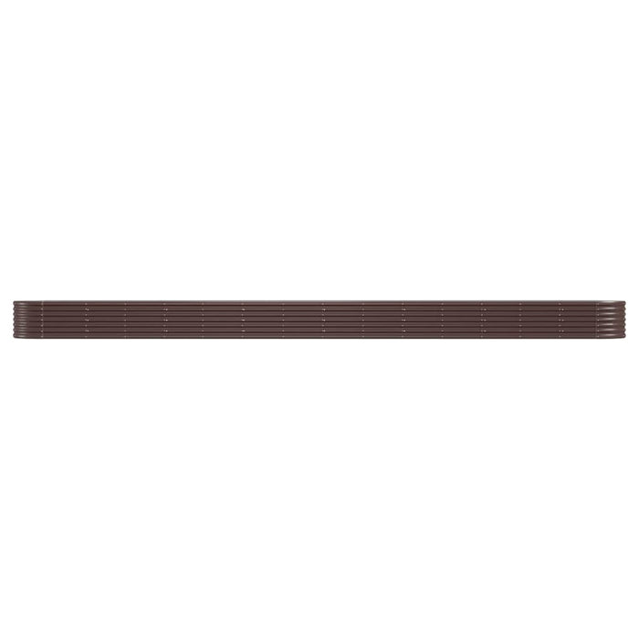 Strat înălțat grădină 620x80x36 cm oțel galvanizat WALTI
