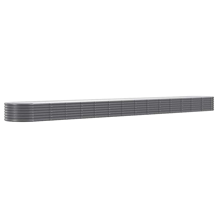 Strat înălțat grădină 620x80x36 cm oțel galvanizat - WALTI WALTI